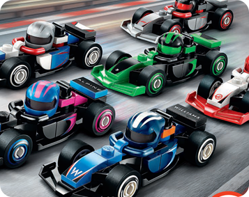 Toy race cars