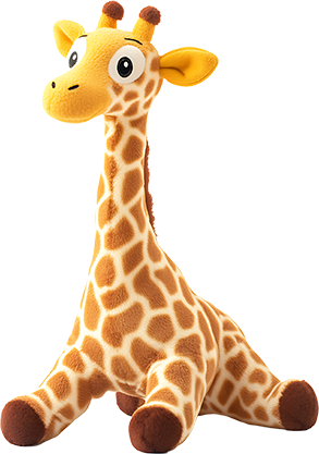 Giraffe plush toy